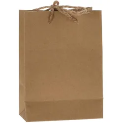 Geschenkverpackung, Geschenktüte Mini Kraftpapier
