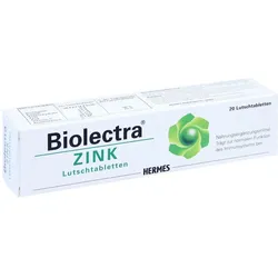 Biolectra Zink Lutschtabletten 20 St
