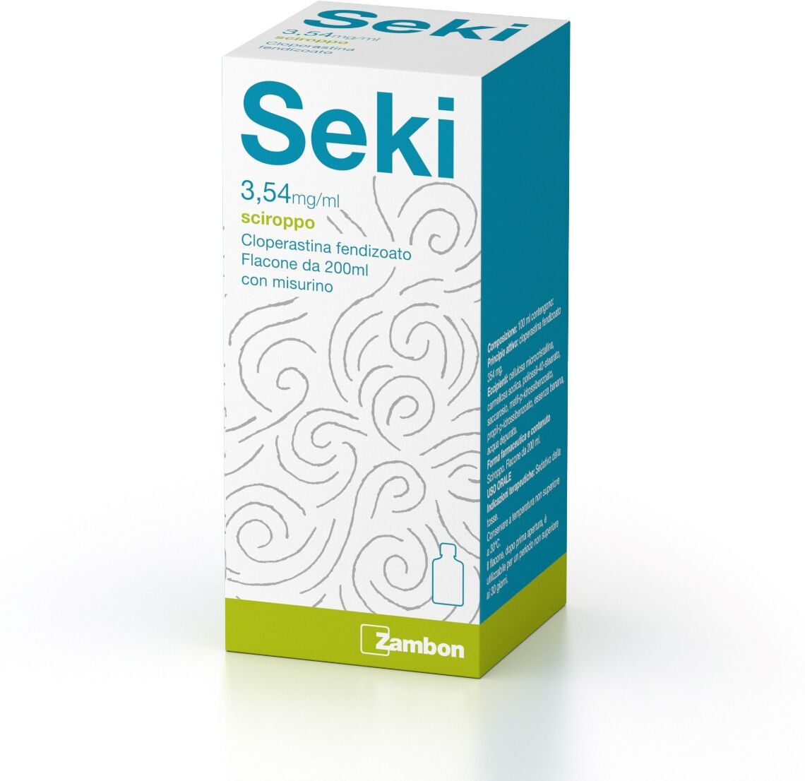 Seki Sciroppo 3,54 mg/ml 200 ml