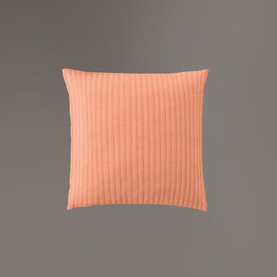 Kissenbezug IRISETTE "Lumen 8129", orange, B:40cm L:40cm, Interlock-Jersey, Obermaterial: 100% Baumwolle, Kissenbezüge, Kissenbezug, hochwertig und traumhaft weich