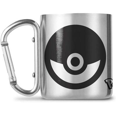 Pokemon Tasse 'Pokeball' mit Karabiner