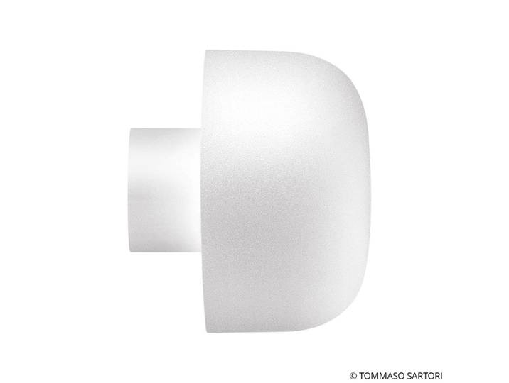Bellhop Applique Murale d'Extérieur 2700K White - Flos Flos Architectural - Design - Métal - Rond