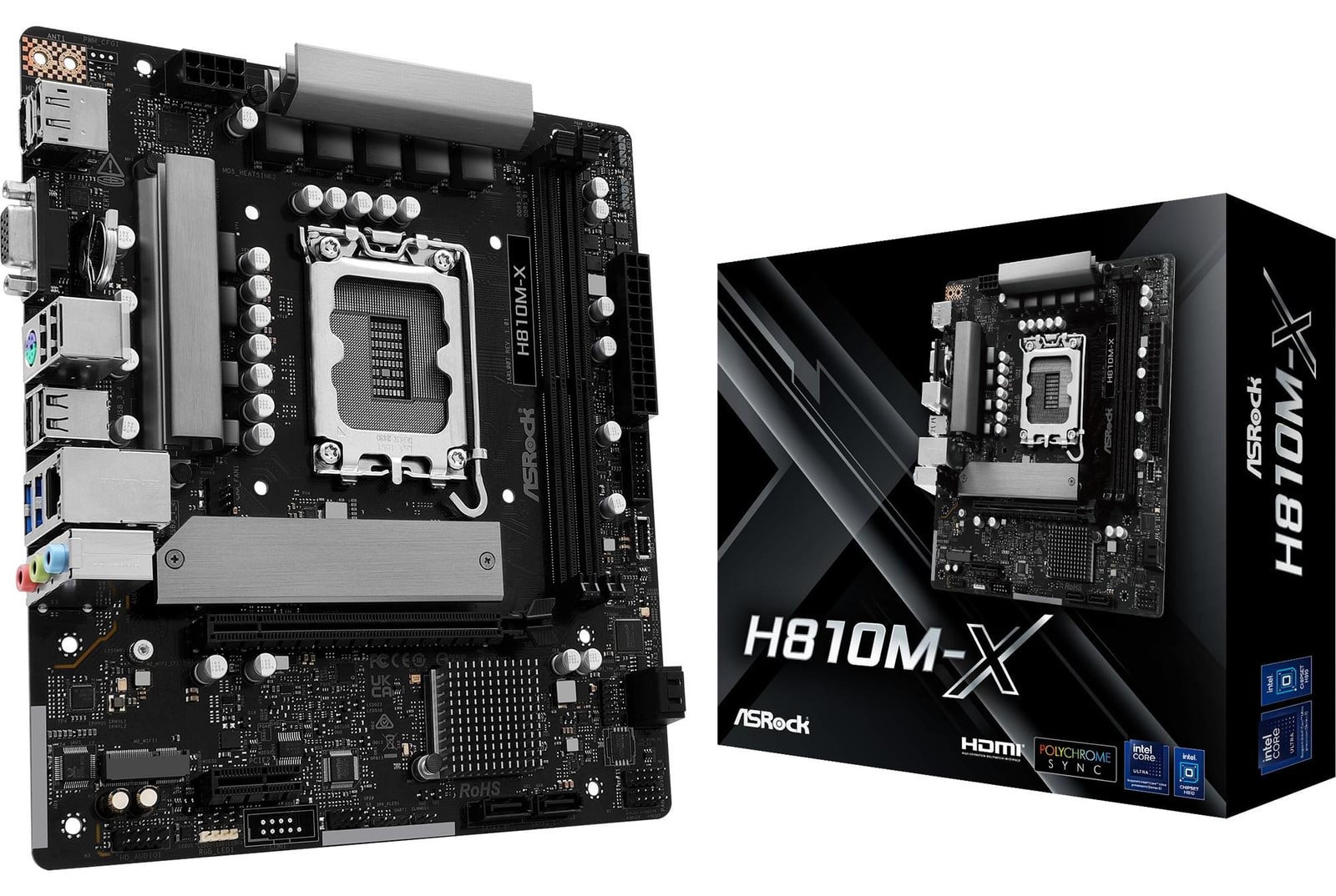 ASRock H810M-X motherboard