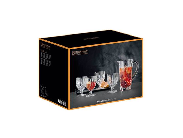 KRUGSET Noblesse transparent 5-tlg.