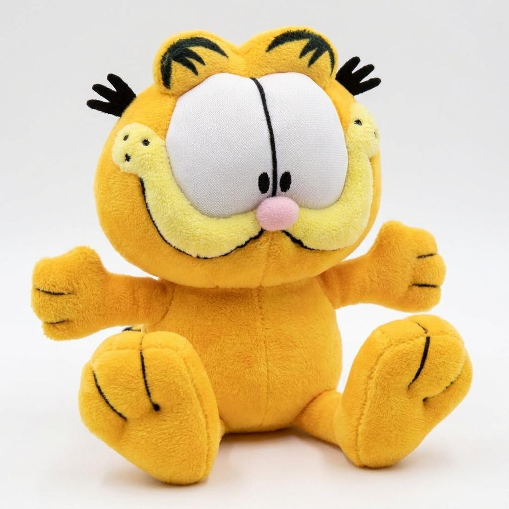 Play by Play Garfield knuffel, pluche kat, 20 cm