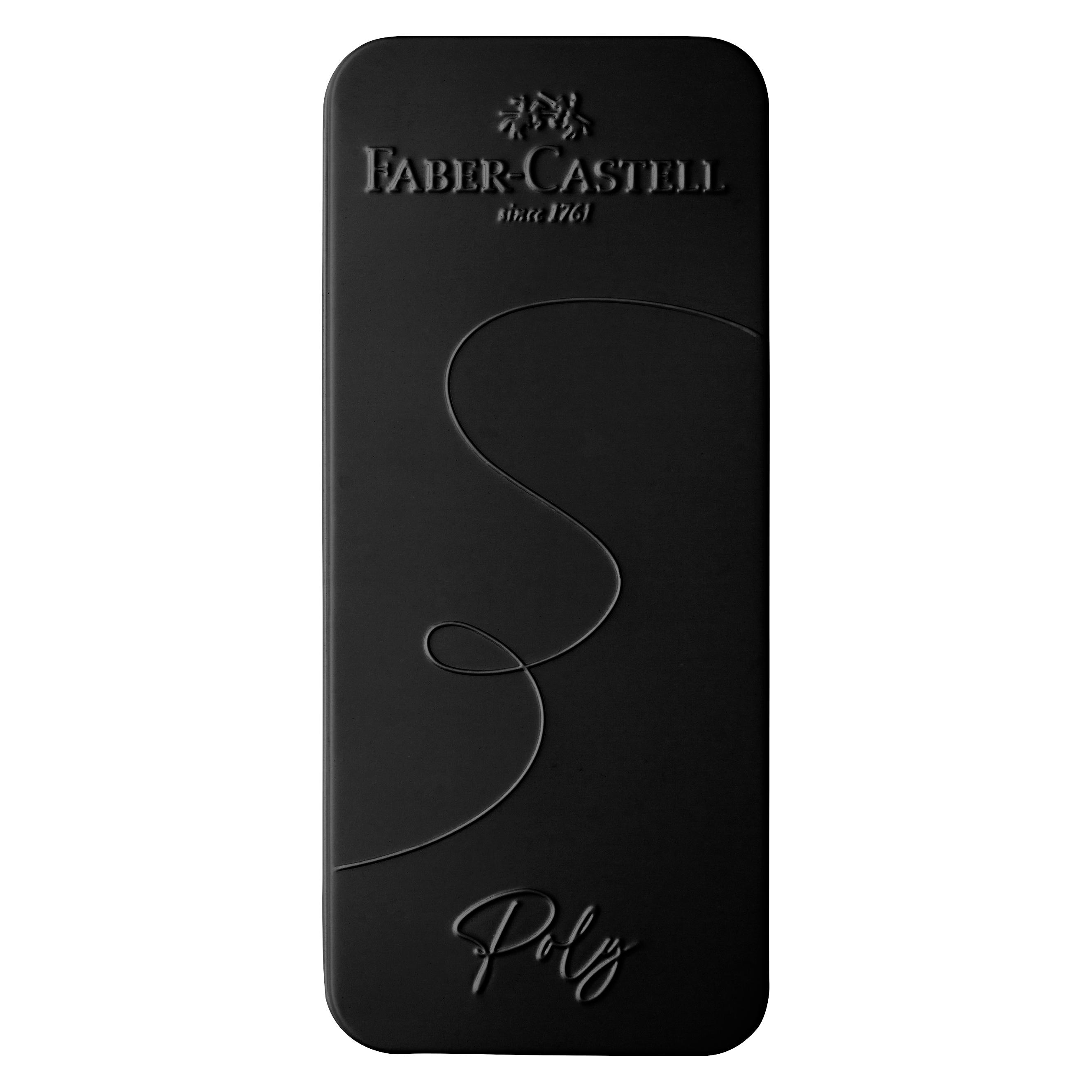 Faber-Castell Geschenkset FH+KS Poly Pen/Ball pale iri (3x) (241051)