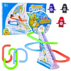 Interaktives Pinguine auf Rolltreppen-Set für Kinder