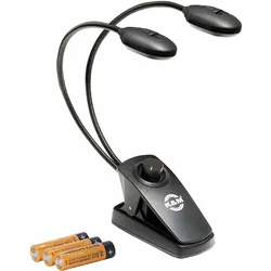 K&M 12271 Notenpultleuchte Twin Head Pro