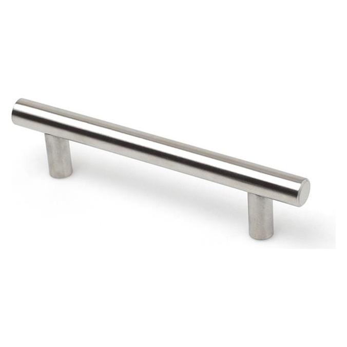 REI Pull handle for furniture, model 891h, made of stainless steel with aluminum finish, 96 mm (70248290)