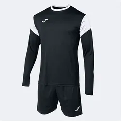 JOMA Phoenix langarm Torwarttrikot + Shorts Set 102 - schwarz/weiß M