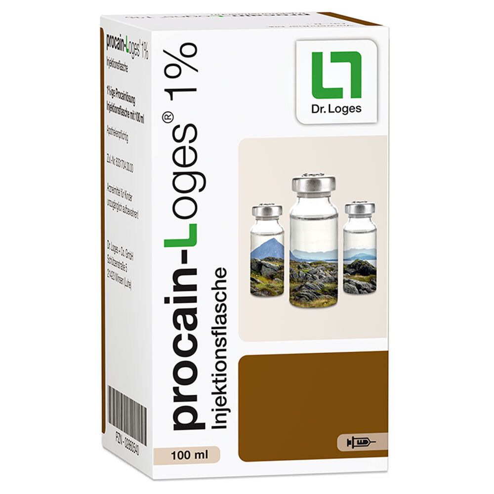 PROCAIN-Loges 1% Injektionsflasche 100 ml Injektionsflaschen