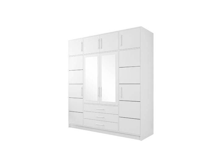 KLEIDERSCHRANK Bali D4 + Schrankaufsatz
