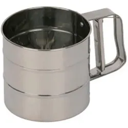 Kelomat Rüttelsieb 250g NIRO, Küchensieb, Silber