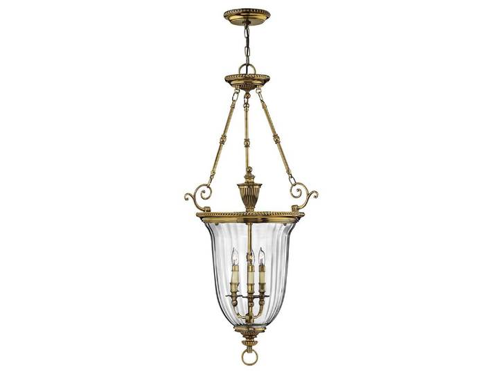 Elstead Cambridge Hängeleuchte E14 3-fach 107cm Brüniertes Messing