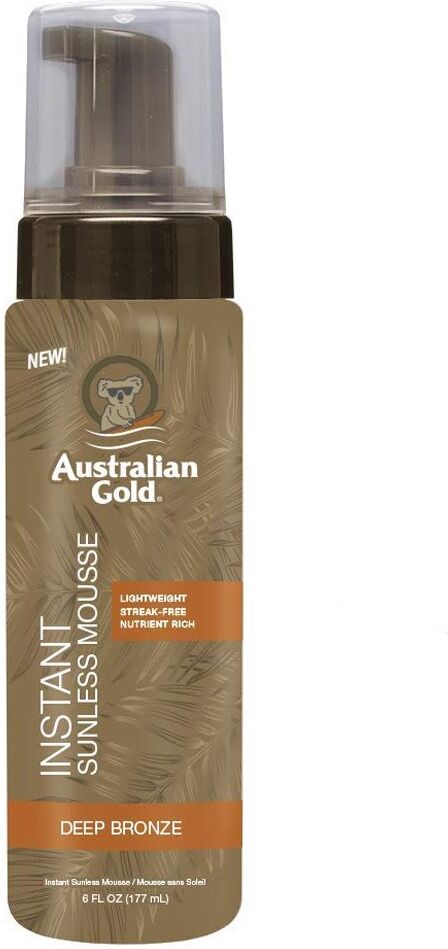 AUSTRALIAN GOLD Instant Sunless Mousse Deep Bronze 177ml