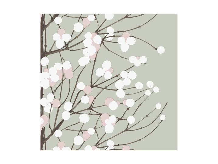 Marimekko Serviette Lumimarja 33x33 cm Lot de 20 Sage