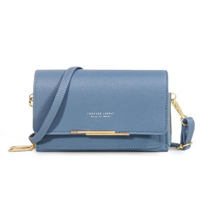 Versatile Multi Compartment Lifestyle Handbag blue