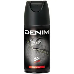 4x Denim, Deo, Deo Spray Black 150 ml (Spray, 150 ml)