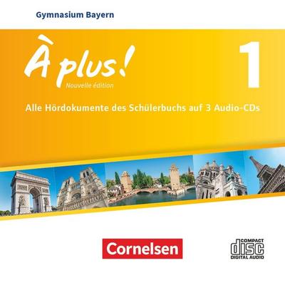 À plus ! - Französisch als 1. und 2. Fremdsprache - Bayern - Ausgabe ab 2017 - Band 1 - , CD, 9783464247082