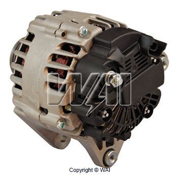 WAI 20552N Lichtmaschine Generator LiMa 150A 12V für OPEL Vivaro B Combi (X82) Vivaro B Kastenwagen (X82) Vivaro B Pritsche / Fahrgestell (X82)