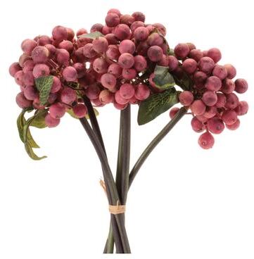 Melrose International Berry Stem Bundle (Set of 4)