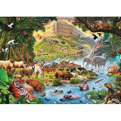 Family Puzzle 500 Teile - Oversize - Yoga Kittens