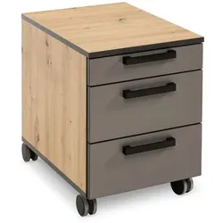 Rudolf Rollcontainer NEWwork Holzoptik Eiche Artisan