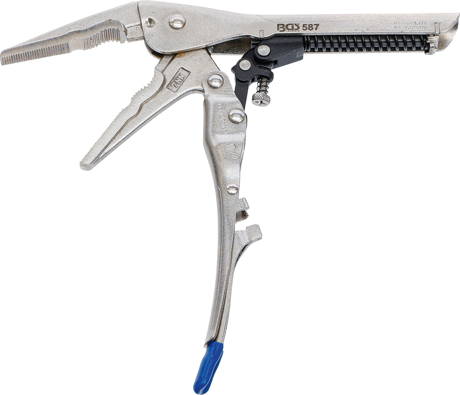 BGS technic Automatische langbekgreep LOCKJAW 190 mm