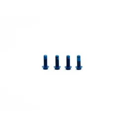 OAK COMPONENTS Schrauben Titan für Flaschenhalter M5 x 15 mm | 4 Stü