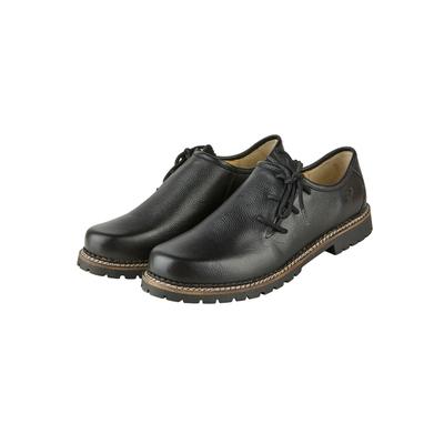 Bootsschuh SPIETH & WENSKY "579 H Gerd", Herren, Gr. 43, schwarz, Schuhe Bootsschuh, im unifarbenen Design