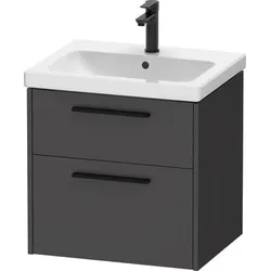 Duravit D-Code Waschtischunterschrank wandhängend Schubk. 2, DC46700BD490000
