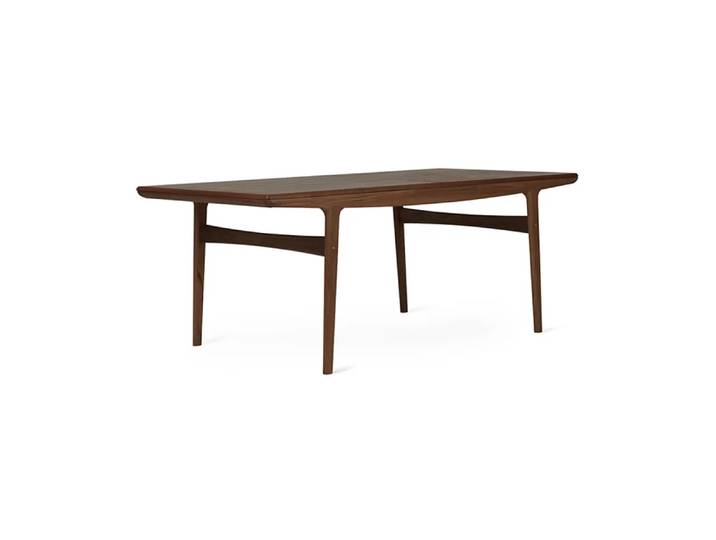 Warm Nordic Evermore Esstisch inkl. 2 Einlegeplatten á 45 cm Walnuss geölt, 190 cm