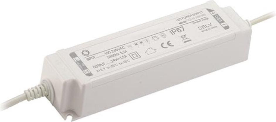 Yingjiao Gefilterde voeding met enkele uitgang - 40 W - 24 V - 1.67 A