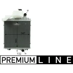 Kühler Motorkühlung MAHLE CR 1730 000P
