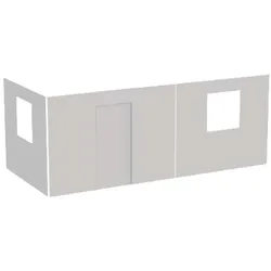 Flexa Spielvorhang 3er Set Dawn Stoff Warm Gray