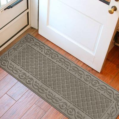 Bungalow Dba Matterly Tristan Runner Mat 60 x 22, 60 x 22, Gray