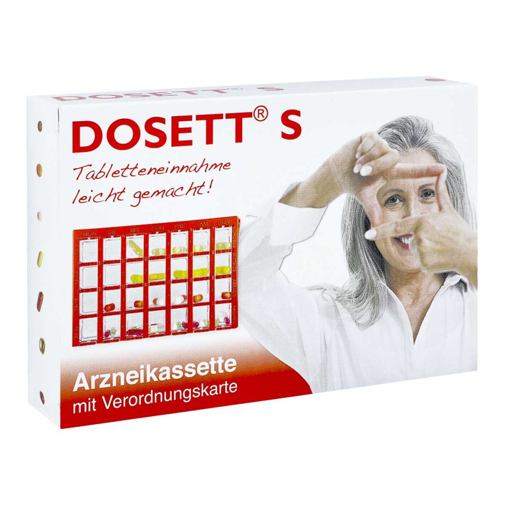HORMOSAN Pharma GmbH Dosett S Arzneikassette rot 08484664