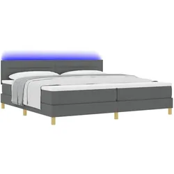 vidaXL, Boxspringbett, Gamisus (Linien-Design) (200 x 200 cm)