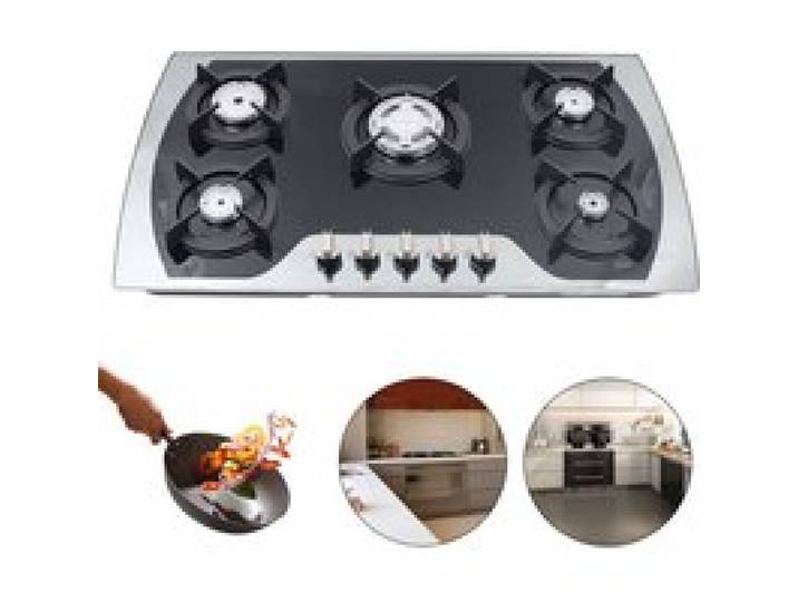 Plaque Gaz 5 Feux De Cuisson Plaque Avec 5 Foyers Cuisinière Encastrable Gaz Naturel