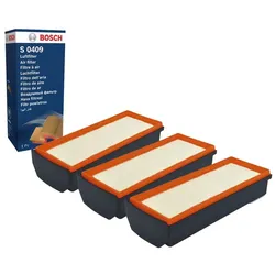 3x Luftfilter BOSCH F 026 400 409 für BMW 6er X3
