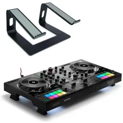Hercules DJ Control Inpulse 500 mit Ständer Schwarz, DJ Controller