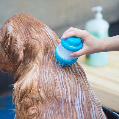Pet Bathing Massage Brush Pet Bathing Massage Brush