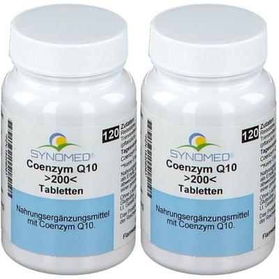 Coenzym Q10 200 Tabletten 2x 2x120 St