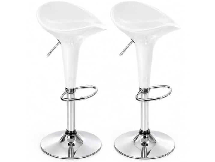 BAKAJI 2832788 Hocker, Stahl und ABS, Einheitsgröße