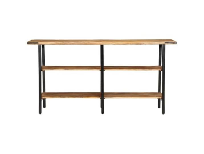 HKLGBVCR Konsolentisch, Mangoholz, massiv, 140 x 35 x 70 cm