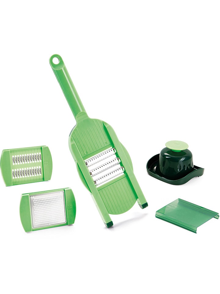 Genius 5tlg. Schneider-Set ''Nicer Dicer Speed'' in Grün - onesize