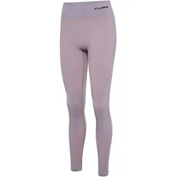 hummel hmlCLEA Seamless Mid-Waist Leggings Damen 3318 - nirvana melange S