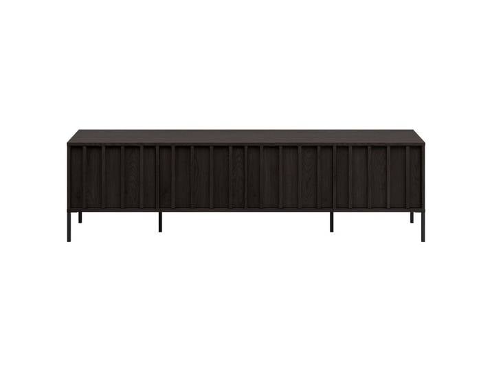Mid.you Lowboard Granada, Walnuss, Holz, Wenge, 4 Fächer, 180x50x40 cm, Holzmöbel, Kleinmöbel Holz, Holzkommoden, Lowboards Holz