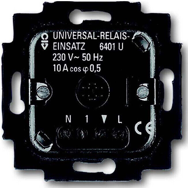 Busch-Jaeger Relais universel encastré UP 230V 2300W/VA 6401 U-102 (2CKA006401A0048)