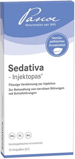 Pascoe SEDATIVA Injectopas (10x 2ml)